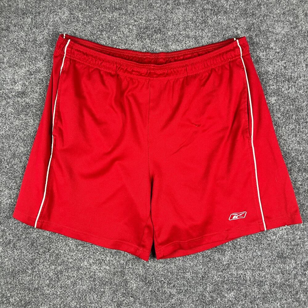 RBX Athletic Shorts Mens XL Red Moisture-Wicking‎ Running Training Gym
